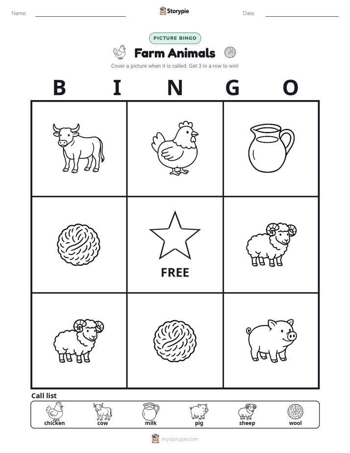 Picture Bingo