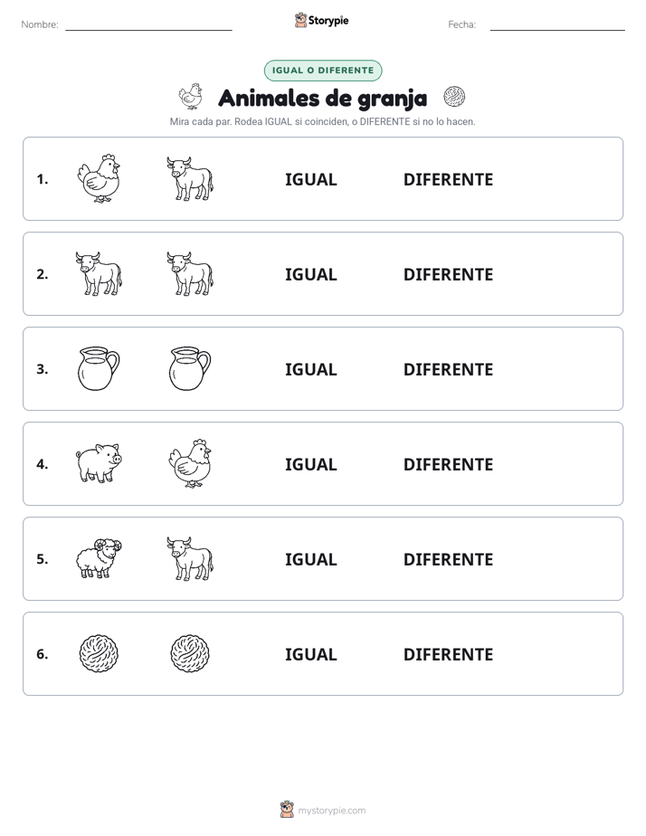 Igual o Diferente