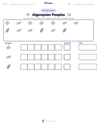 Algonquian Peoples printable worksheet preview