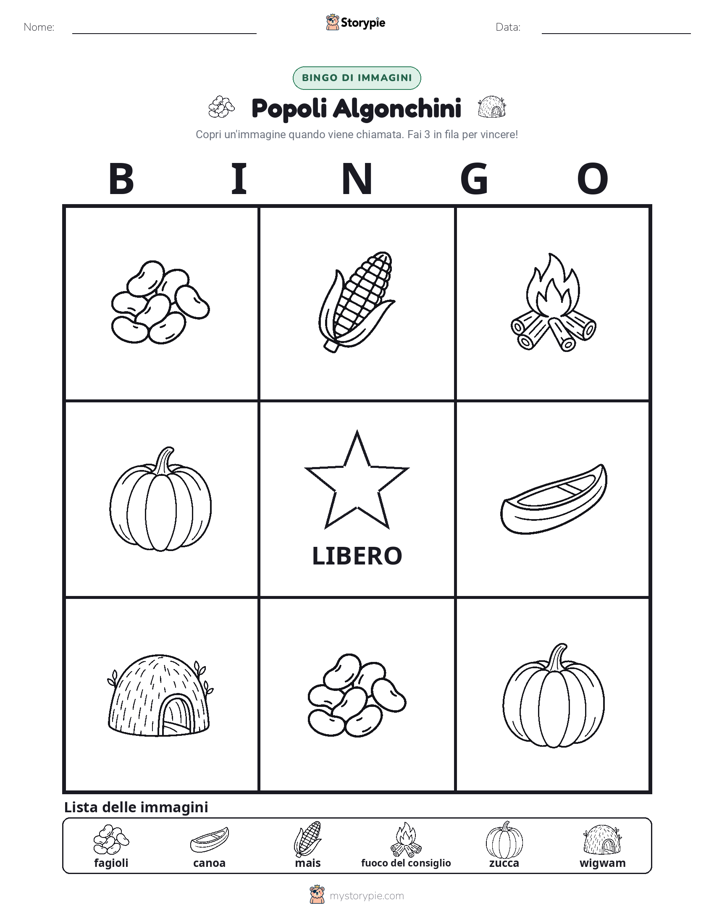 Bingo delle Immagini