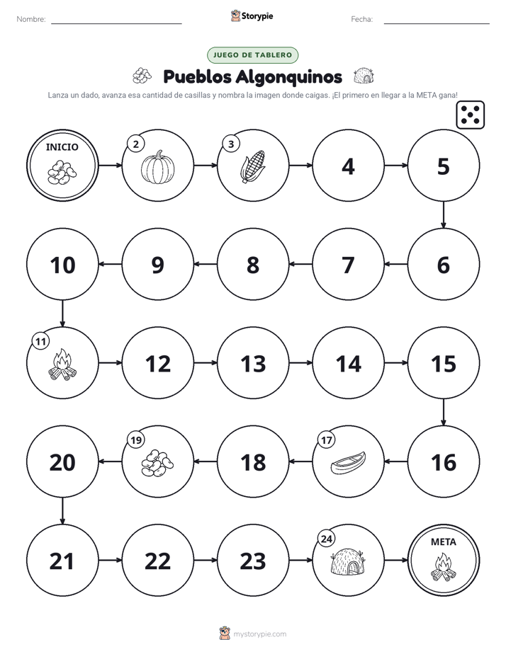 Juego de Rueda y Avanza