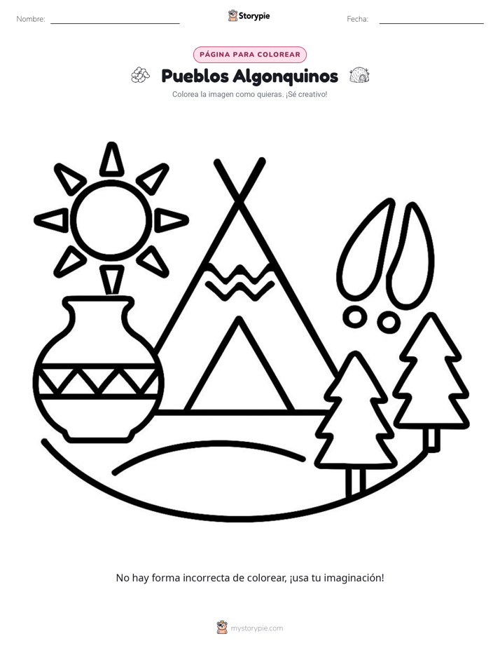 Página para Colorear