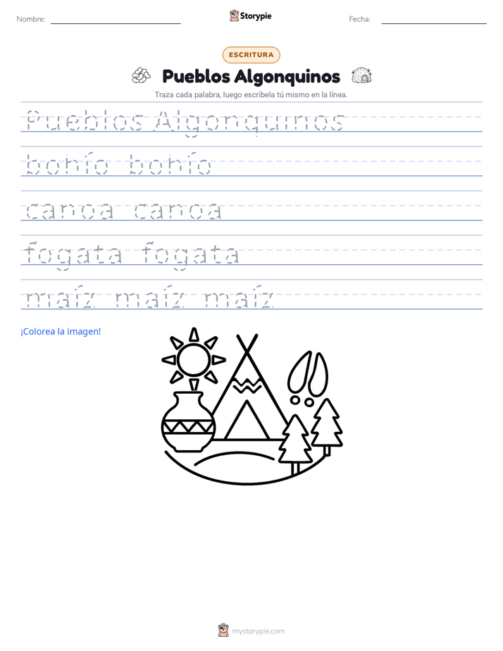 Práctica de Escritura