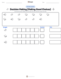 Decision Making (Making Good Choices) printable worksheet preview