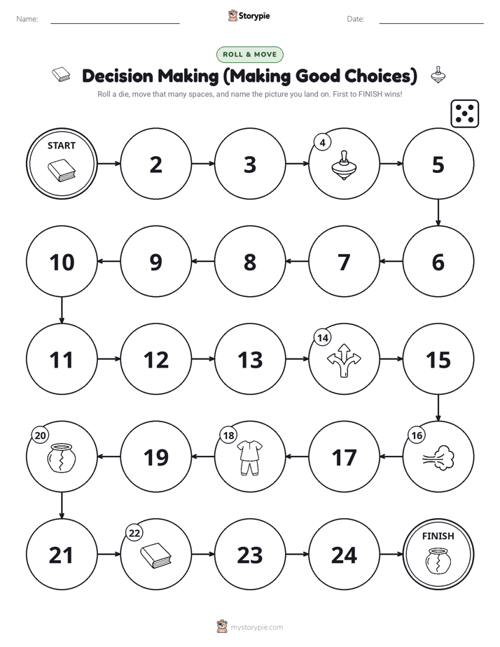 Roll & Move Game
