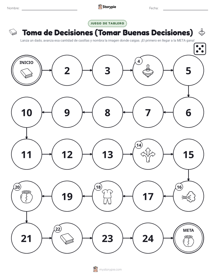 Juego de Rueda y Avanza