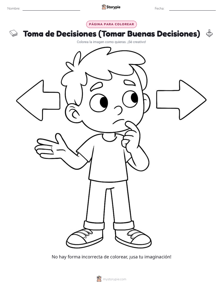 Página para Colorear