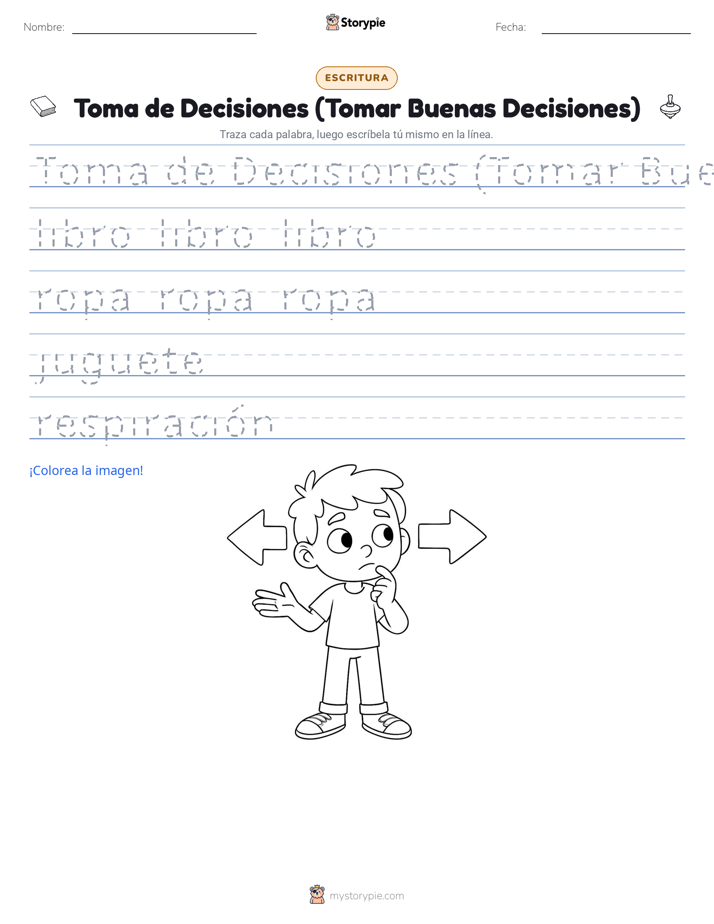 Práctica de Escritura
