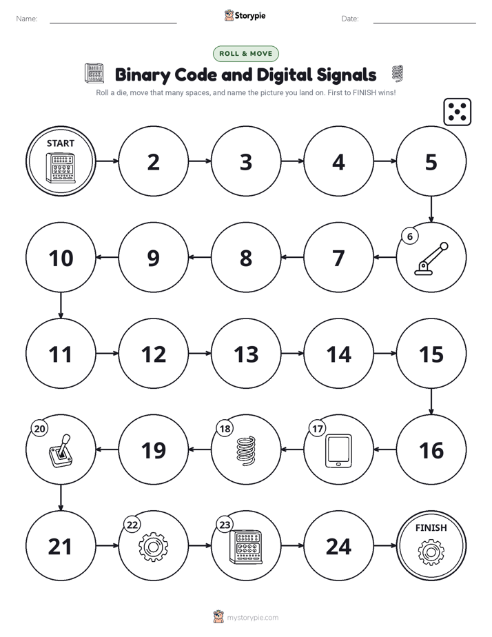 Roll & Move Game