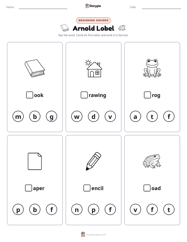 Beginning Sounds