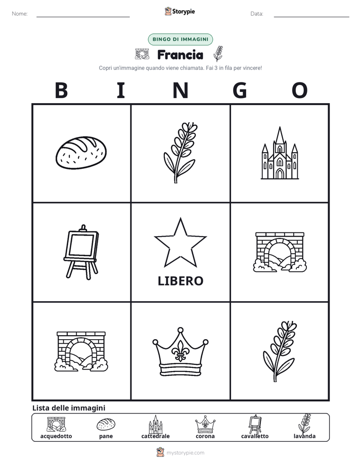 Bingo delle Immagini