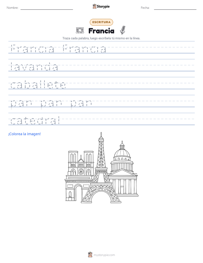 Práctica de Escritura