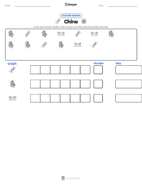 China printable worksheet preview