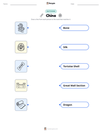 China printable worksheet for kids