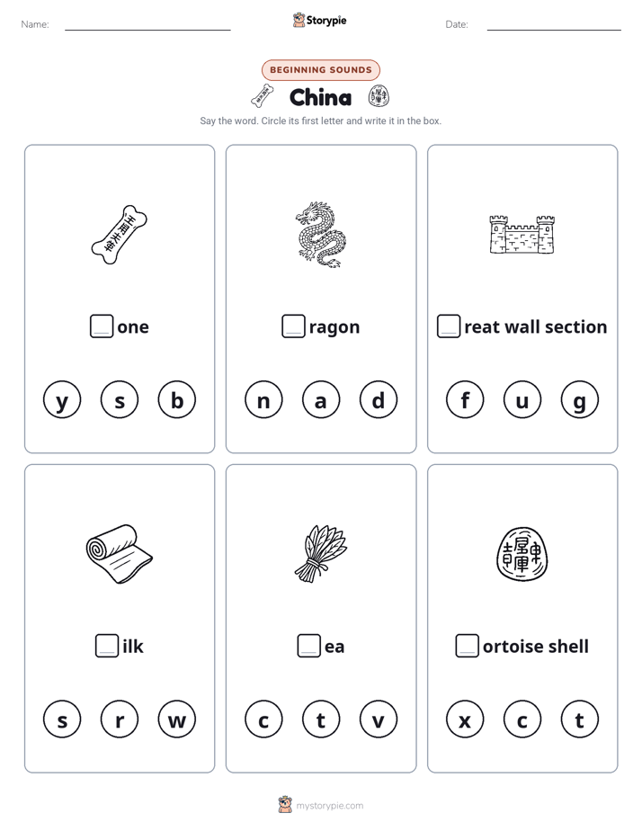 Beginning Sounds
