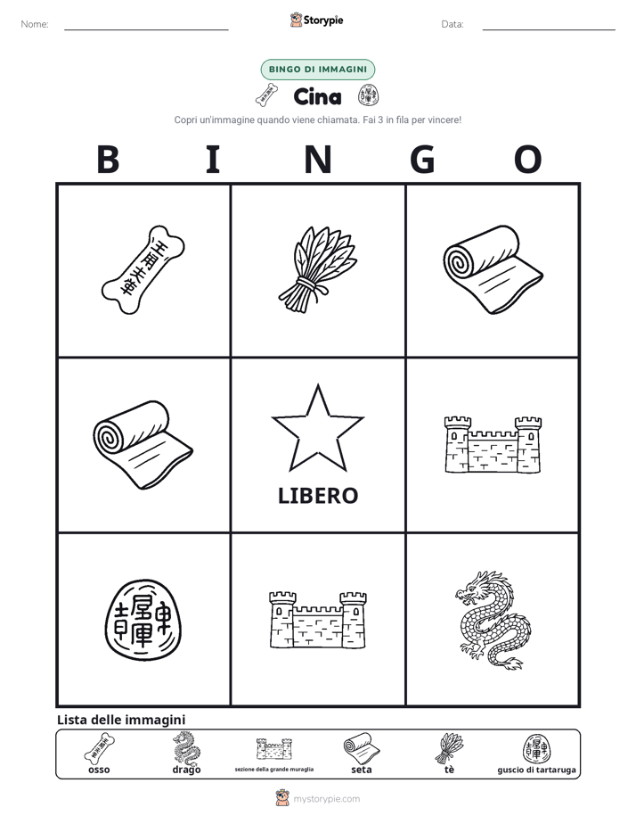 Bingo delle Immagini