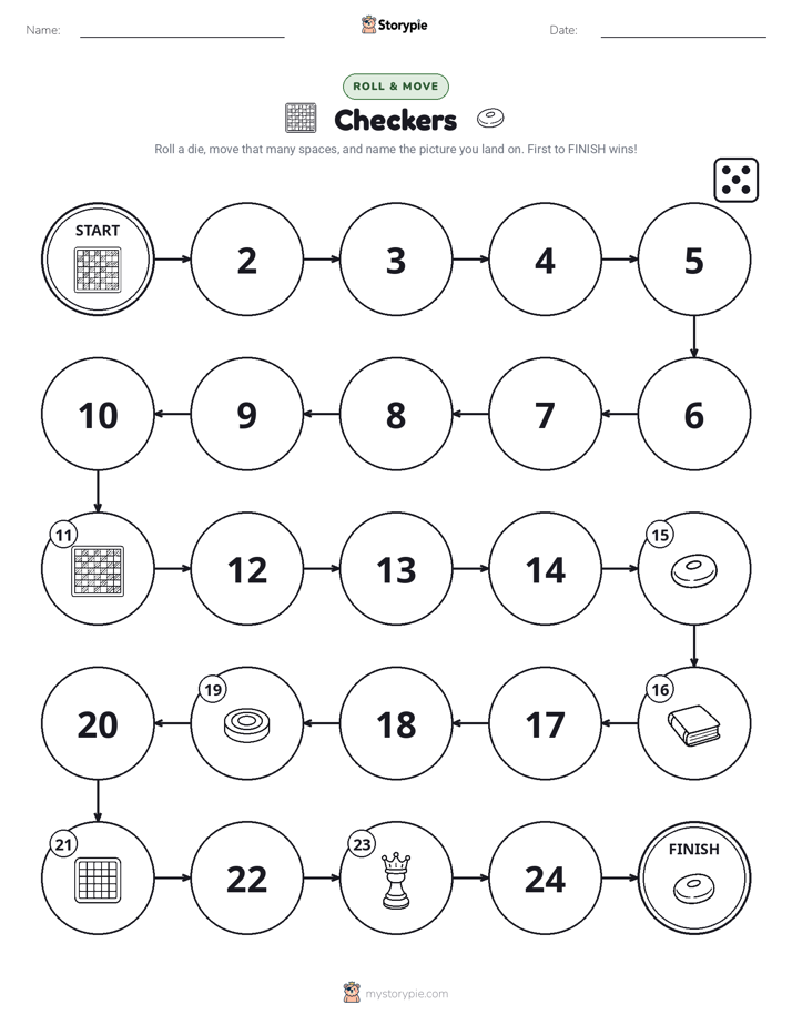 Roll & Move Game