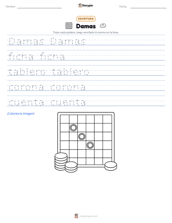 Práctica de Escritura