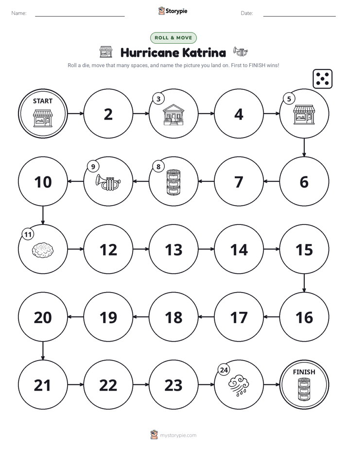 Roll & Move Game