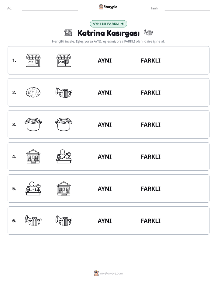 Aynı mı Farklı mı