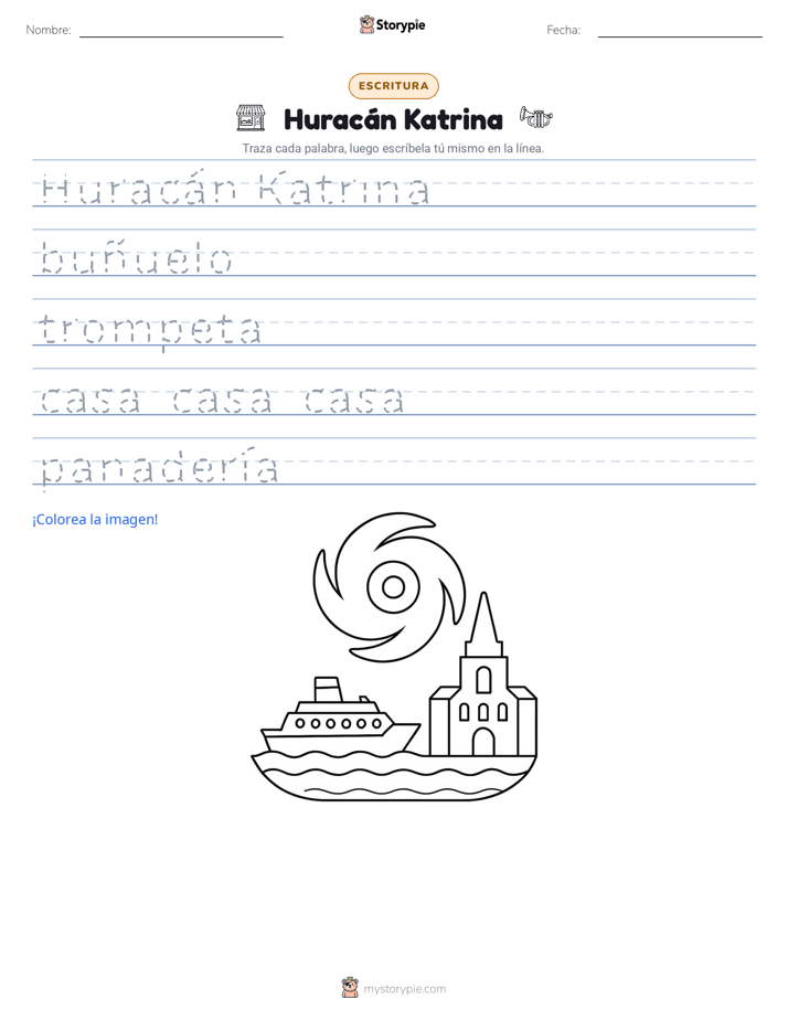 Práctica de Escritura