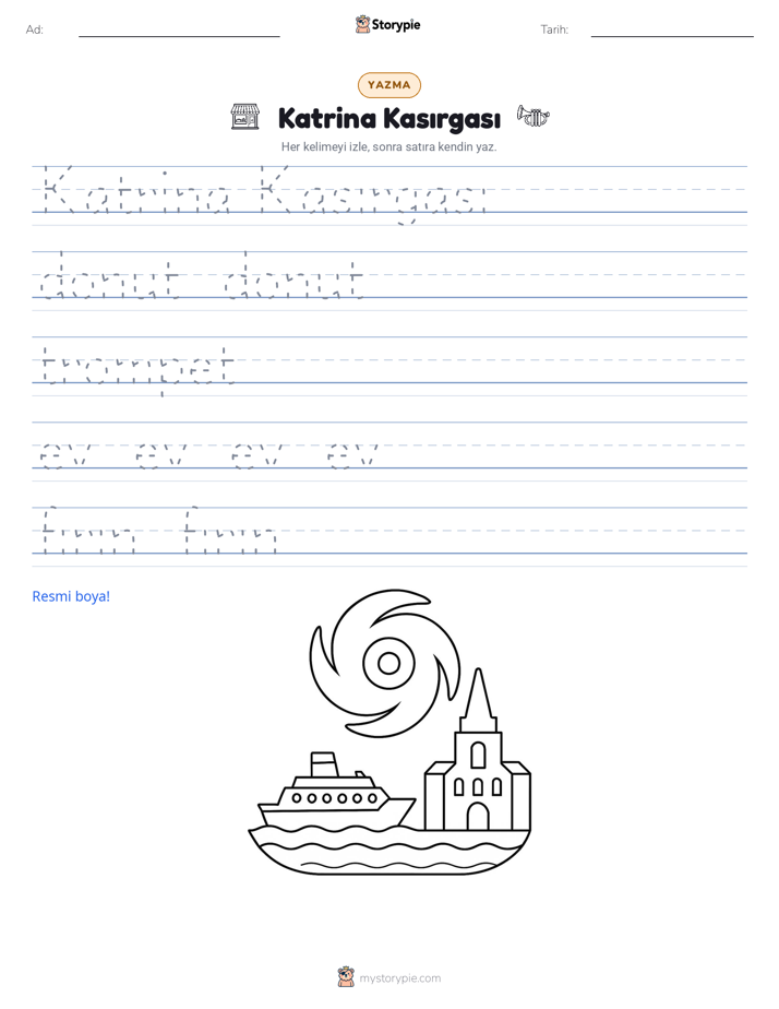 Yazma Pratiği