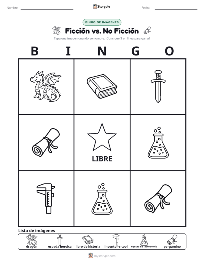 Bingo de Imágenes