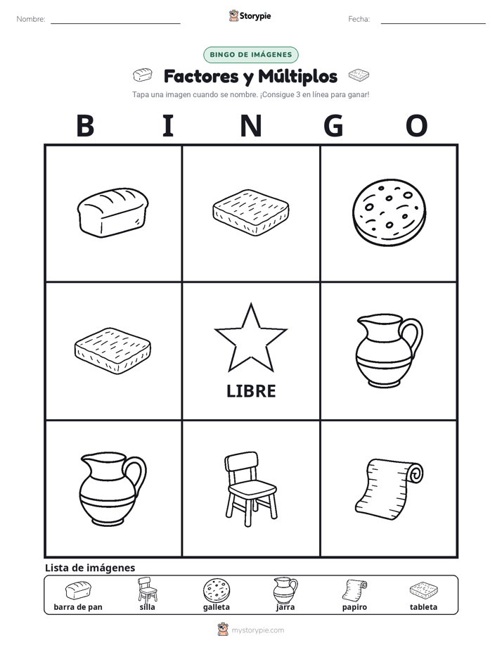 Bingo de Imágenes
