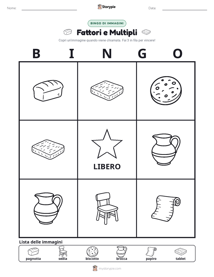 Bingo delle Immagini