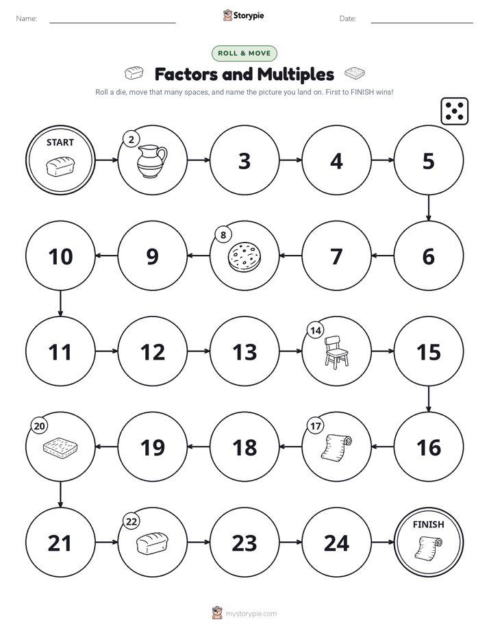 Roll & Move Game