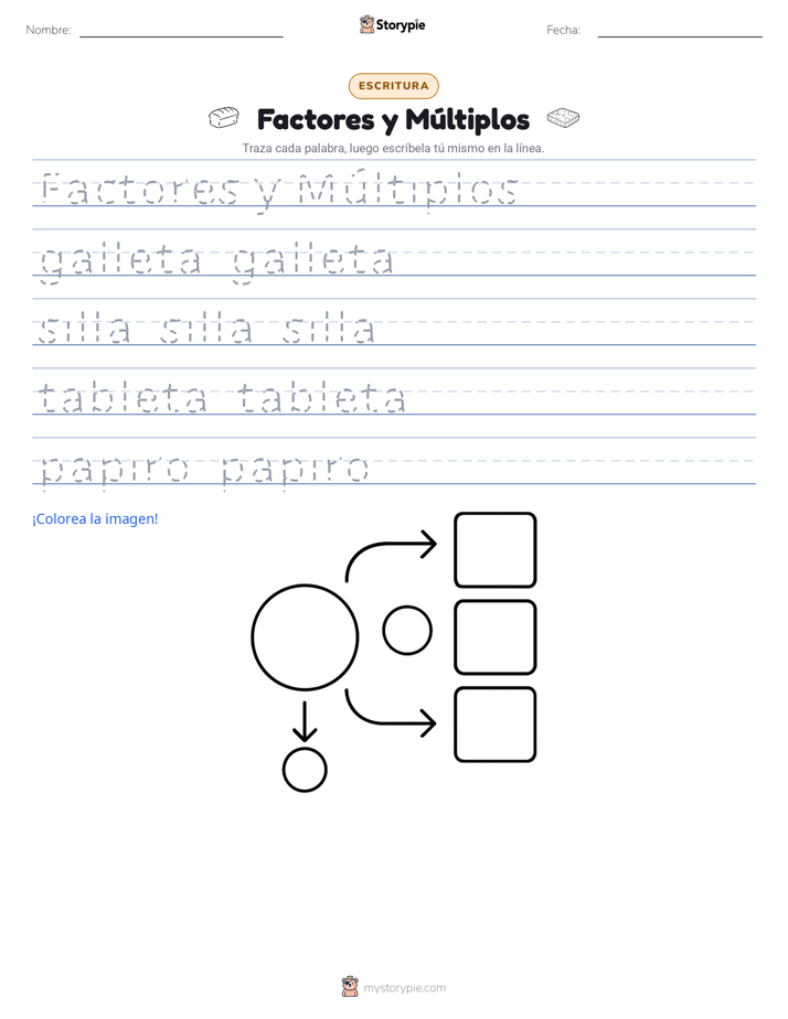 Práctica de Escritura