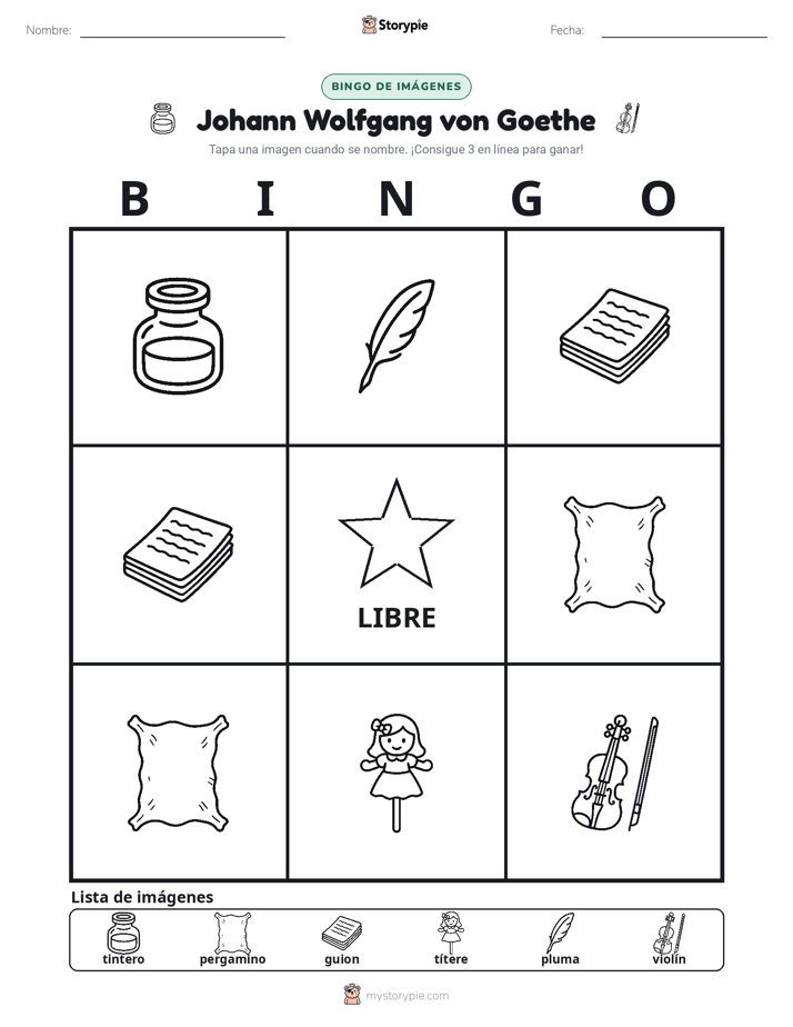 Bingo de Imágenes