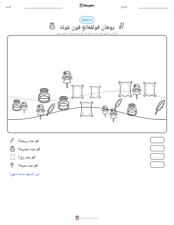 مشهد العد