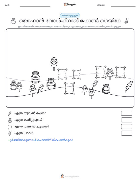 എണ്ണുന്ന ദൃശ്യങ്ങൾ
