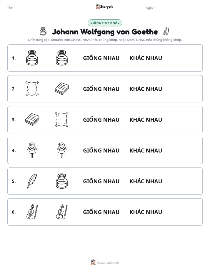 Giống Hay Khác