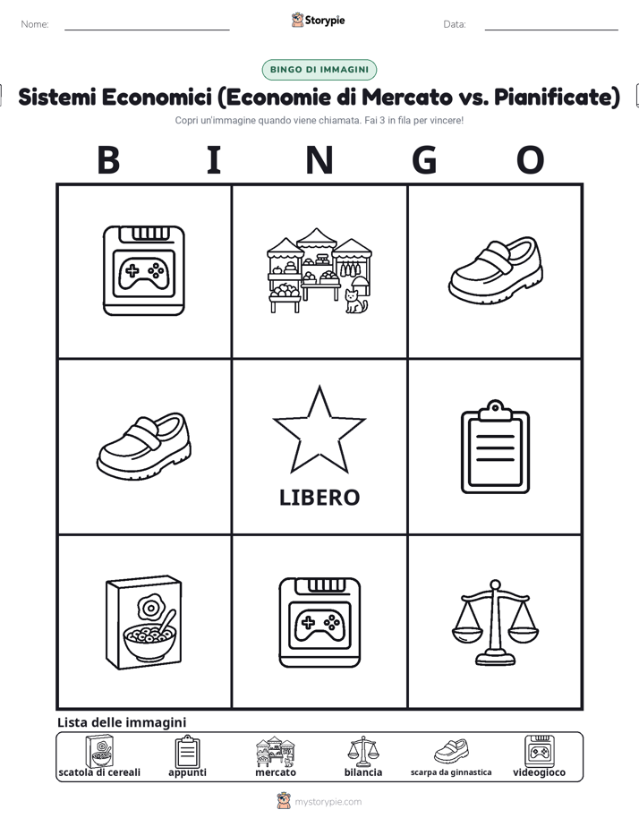 Bingo delle Immagini
