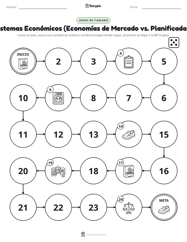 Juego de Rueda y Avanza