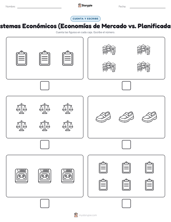 Cuenta y Escribe