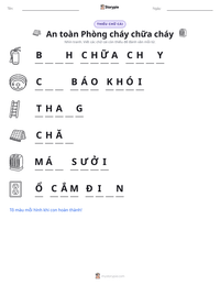 Xem trước tài liệu in sẵn An toàn Phòng cháy chữa cháy