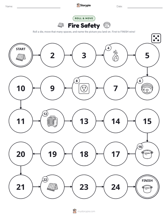 Roll & Move Game