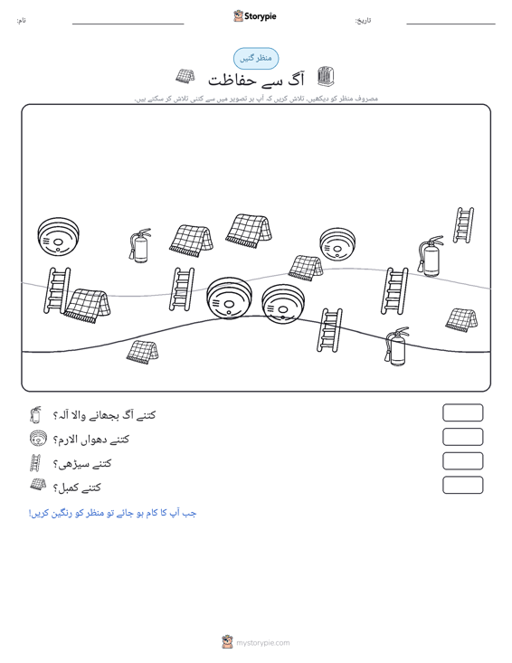 گنتی کا منظر