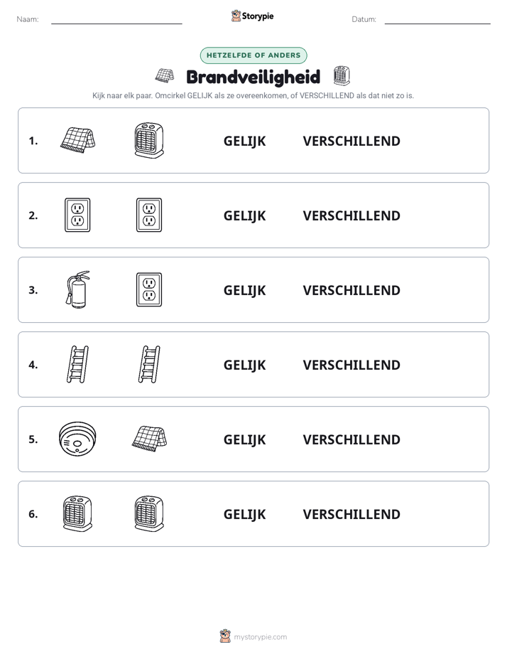Zelfde of Verschillend