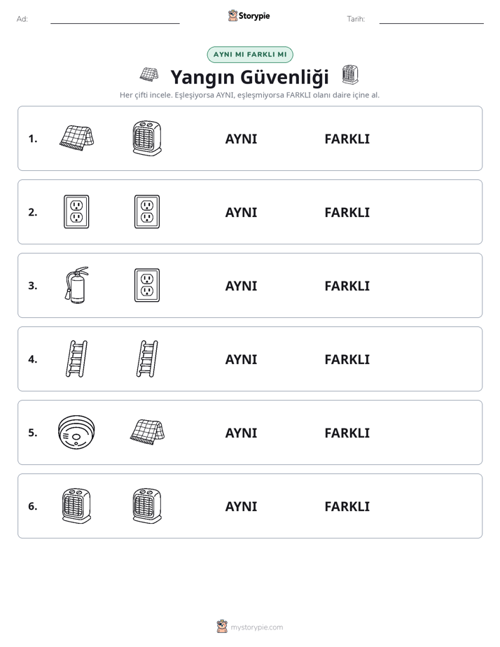Aynı mı Farklı mı