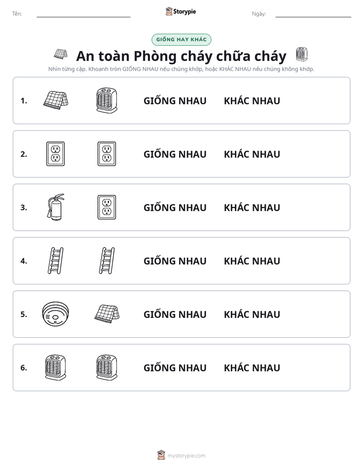 Giống Hay Khác