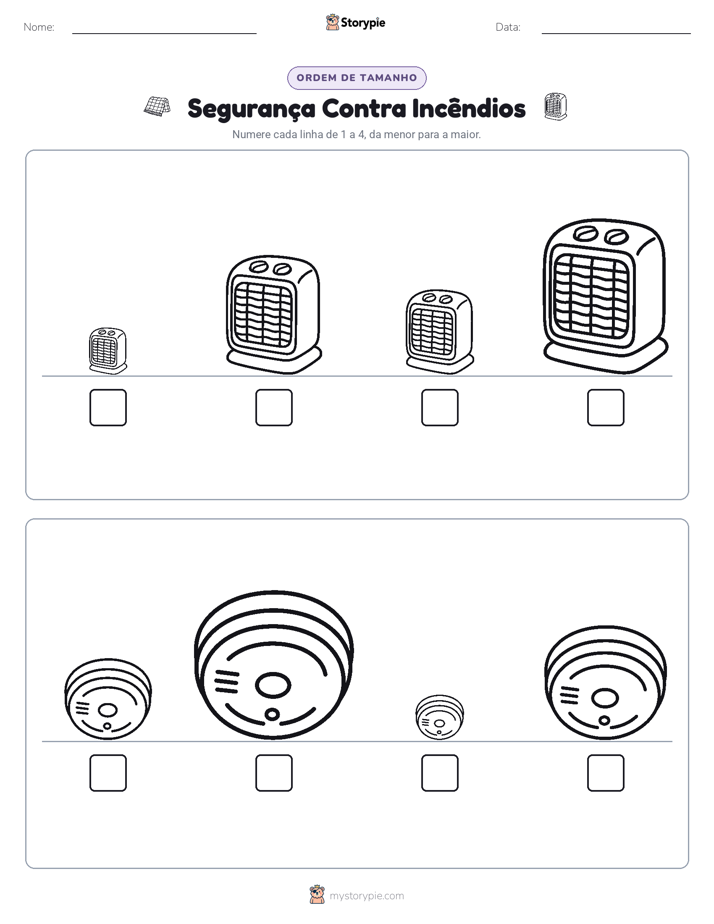 Ordem de Tamanho