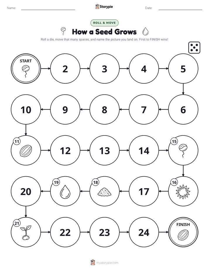 Roll & Move Game
