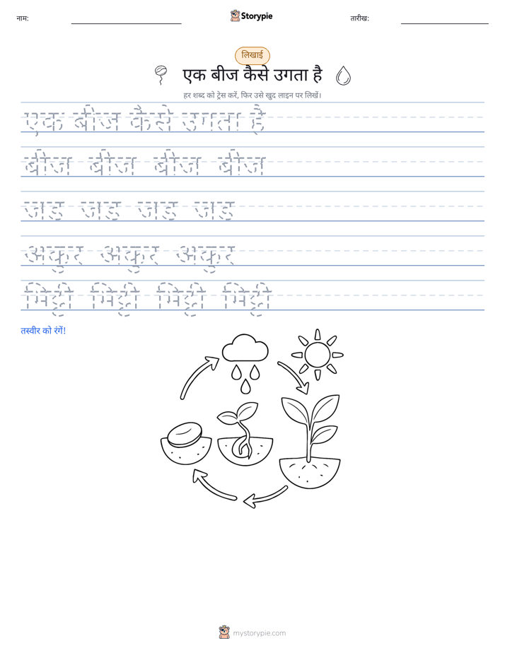 लेखन अभ्यास