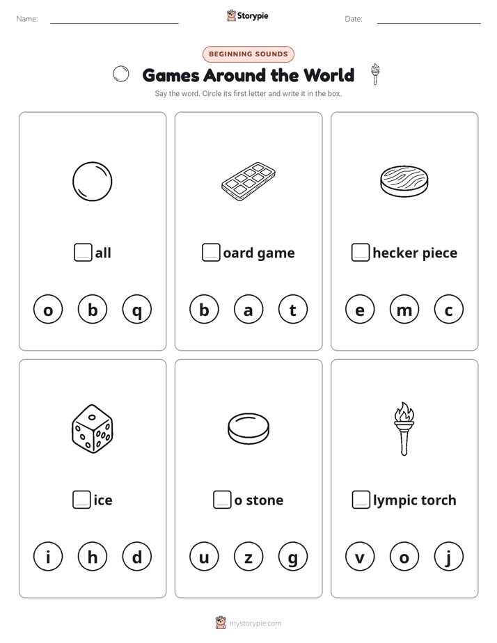 Beginning Sounds