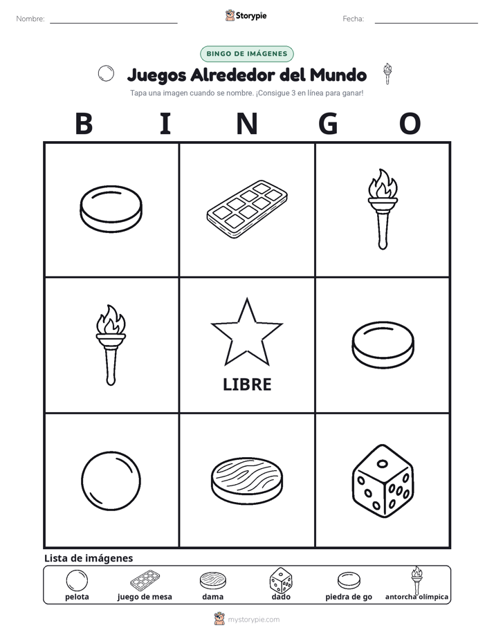 Bingo de Imágenes