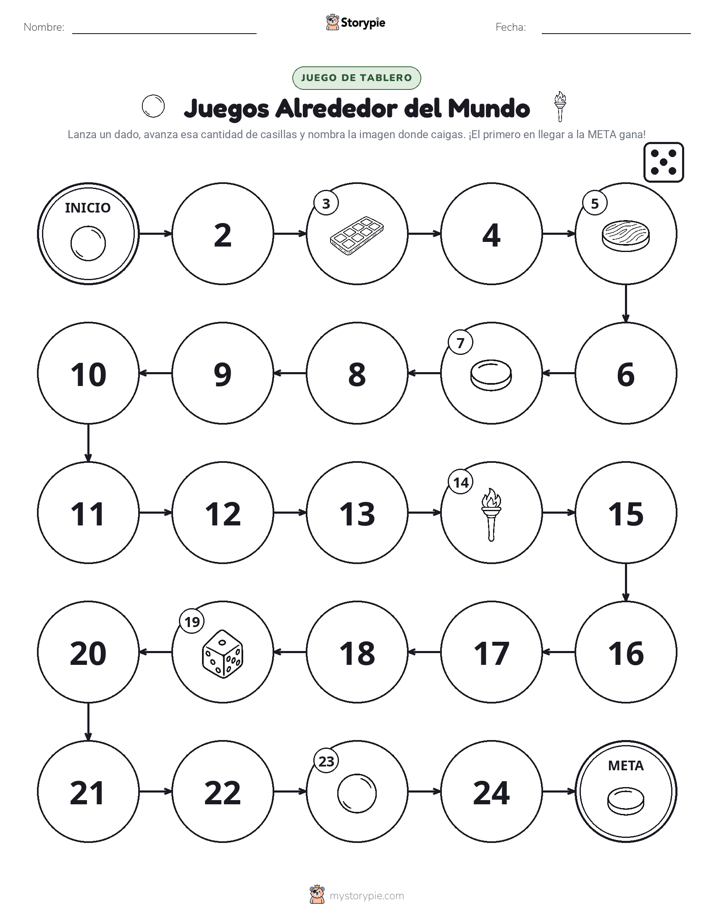 Juego de Rueda y Avanza